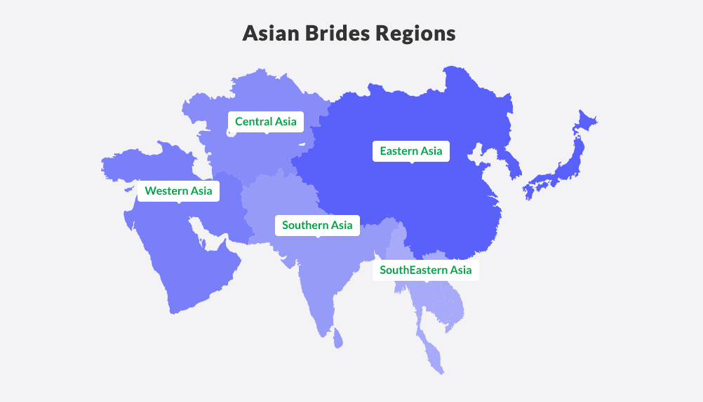 asian regions map